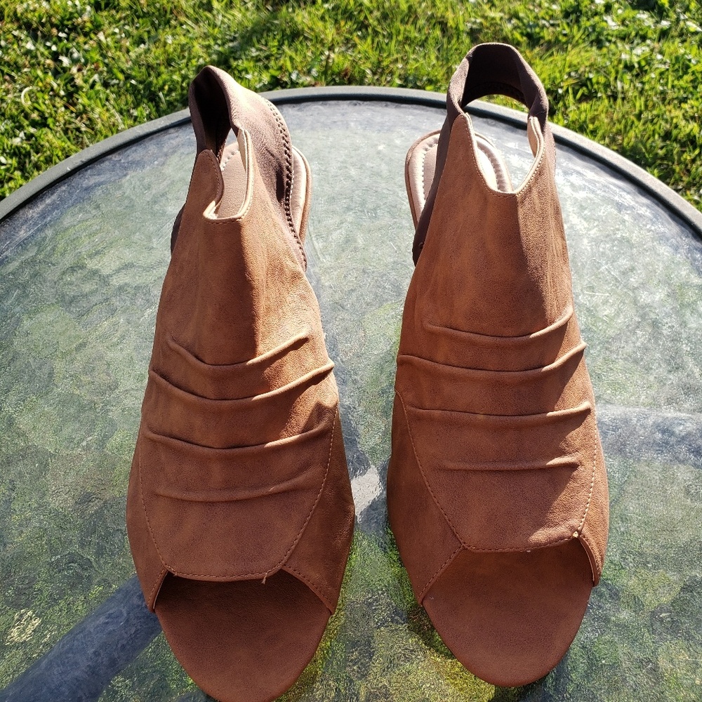 Brown sandals